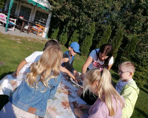 Warsztaty ziołowy papier czerpany